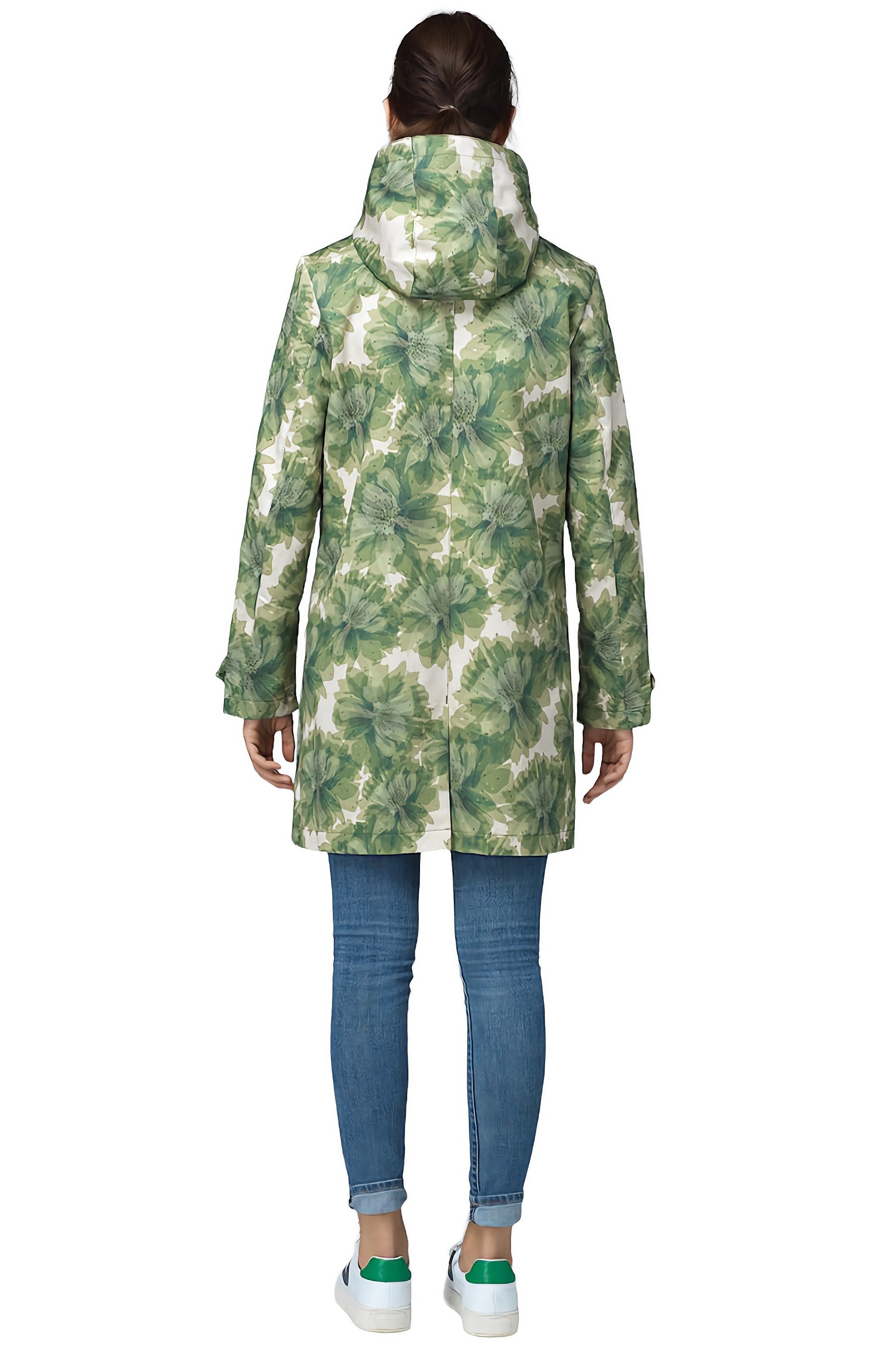 FELLER-Women's-Waxed Cotton- Raincoat - Queen Anne Trench 2-NWT