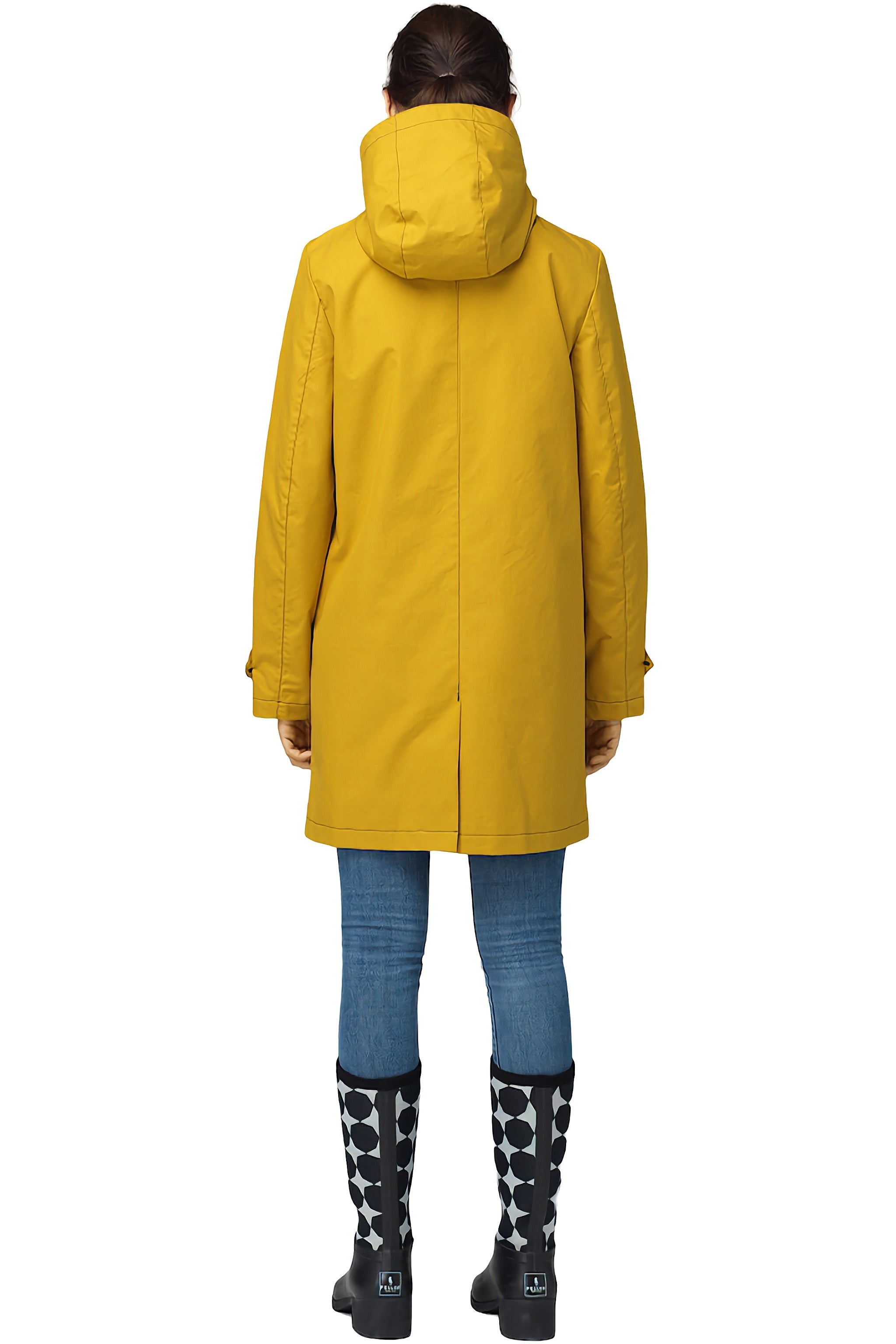 FELLER-Women's-Waxed Cotton- Raincoat - Queen Anne Trench 2-NWT
