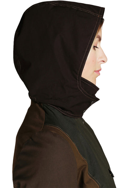FELLERWomen's-Waxed Cotton Raincoat - Mercer Long Trench - NWT