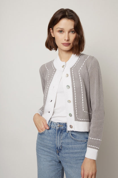Fiona Mesh Cardigan