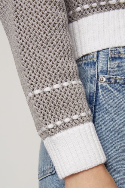 Fiona Mesh Cardigan