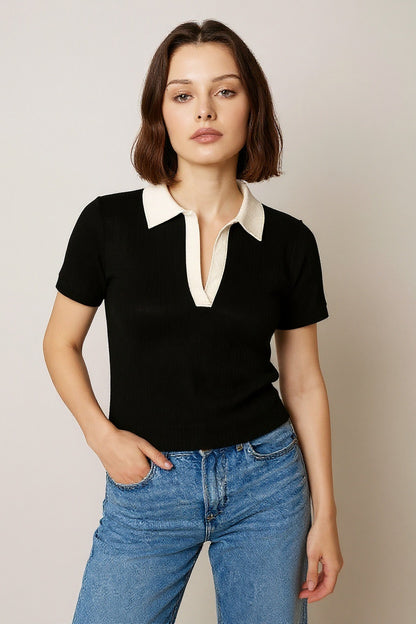 Kylie Rib Polo